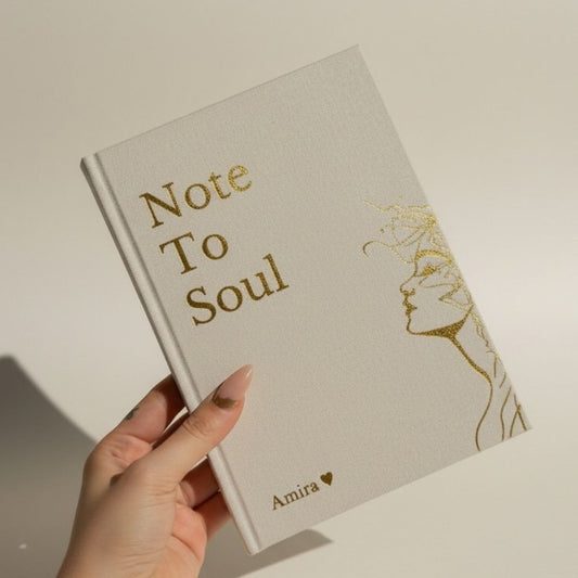Inwords Gifting Note to Soul Notebook with soft cover and lined pages for personal reflections and heartfelt messages.