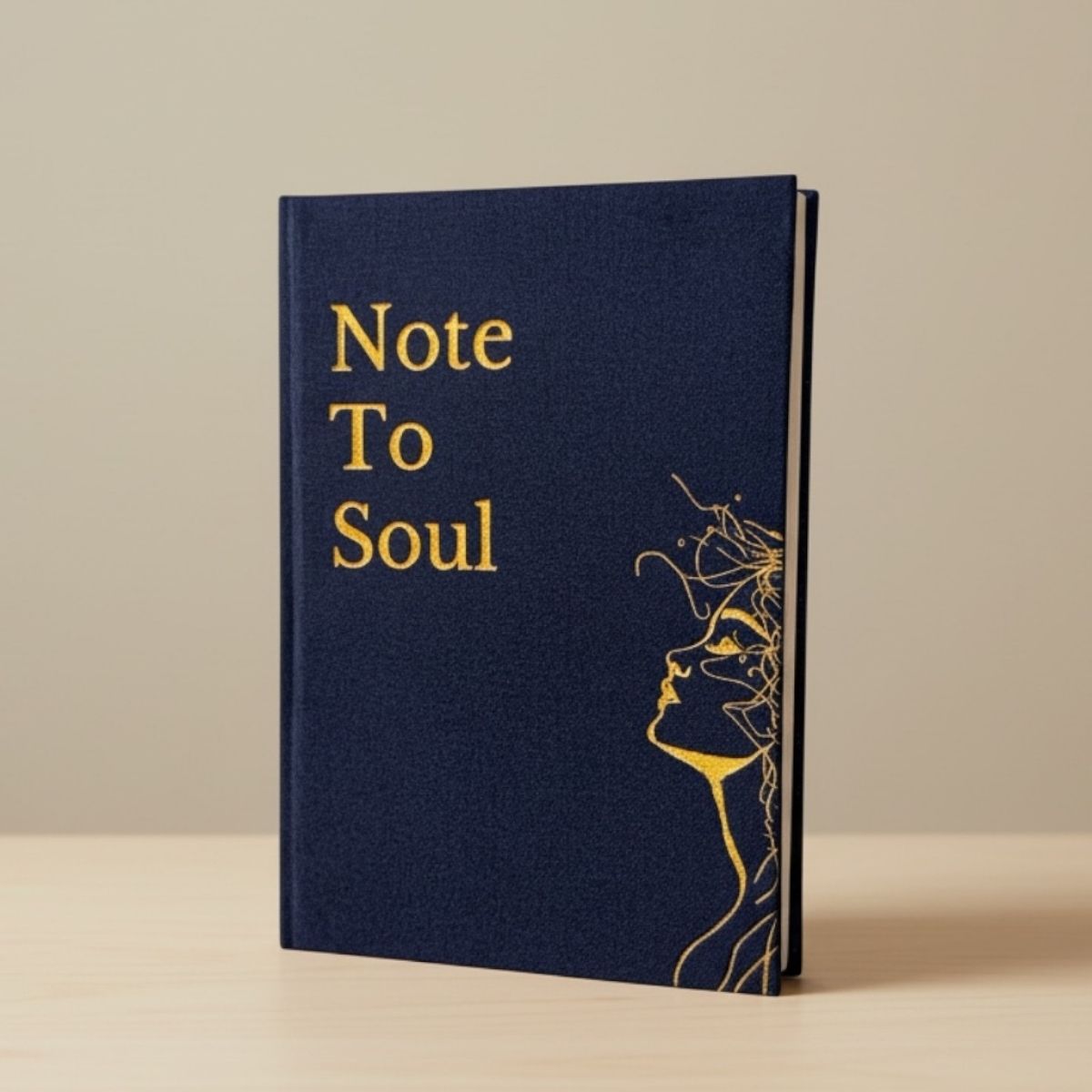 Inwords Gifting Note to Soul Notebook with elegant cover and lined pages for personal reflections and heartfelt messages.