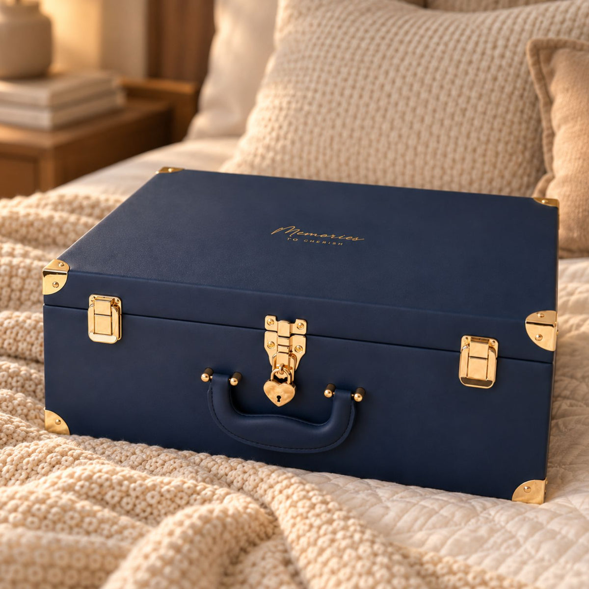Memory keepsake box by Inwords Gifting, featuring a decorative design for storing treasured mementos and keepsakes.