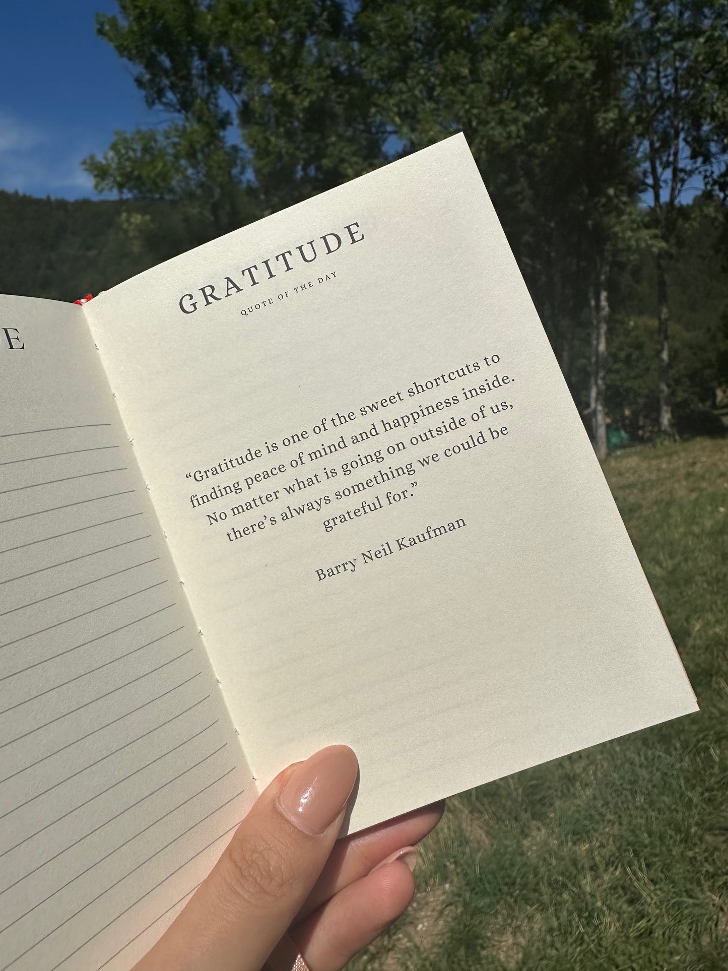 Gratitude Journal | Sunshine for the Soul!