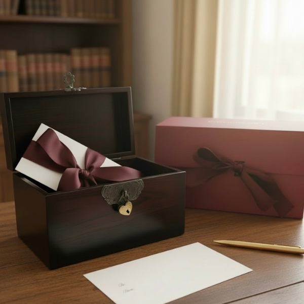 The Forever Letters Kit by Inwords Gifting showing neatly arranged letter templates and writing tools in a creative gift set.