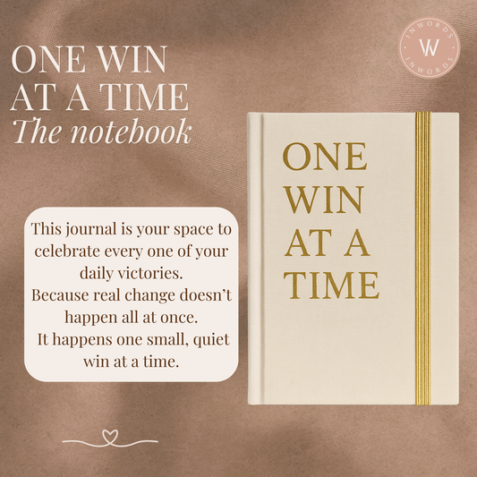 One Win at a Time Notebook | The Power of Small Wins | Pre-Order Now