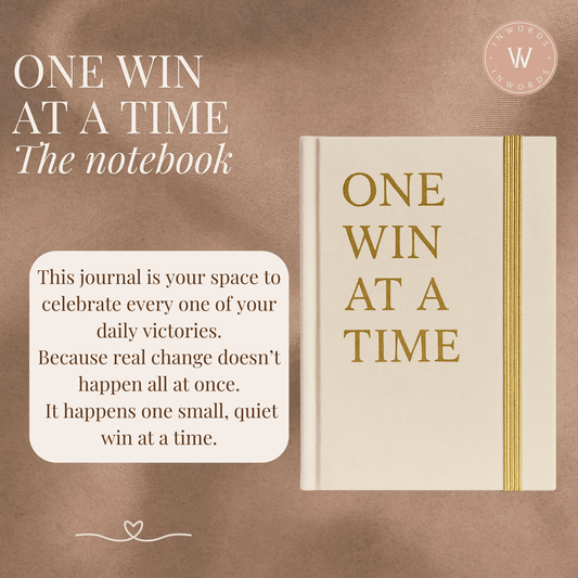 One Win at a Time Notebook | The Power of Small Wins - Inwords