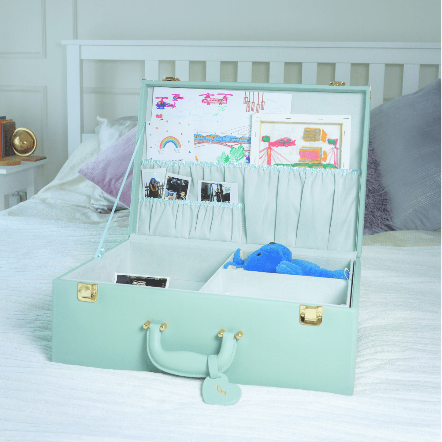 Personalized Memory Keepsafe Box Large | Forever Memory Box - Inwords