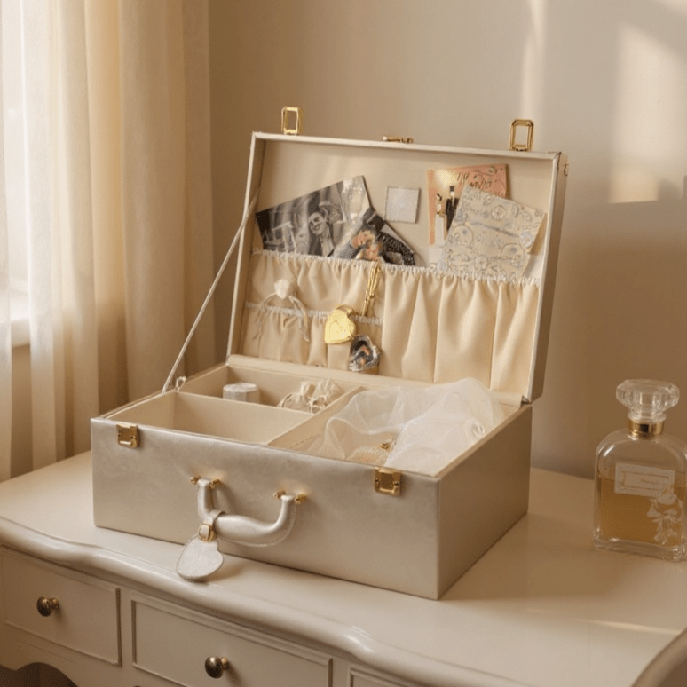 Personalized Memory Keepsafe Box Large | Forever Memory Box - Inwords