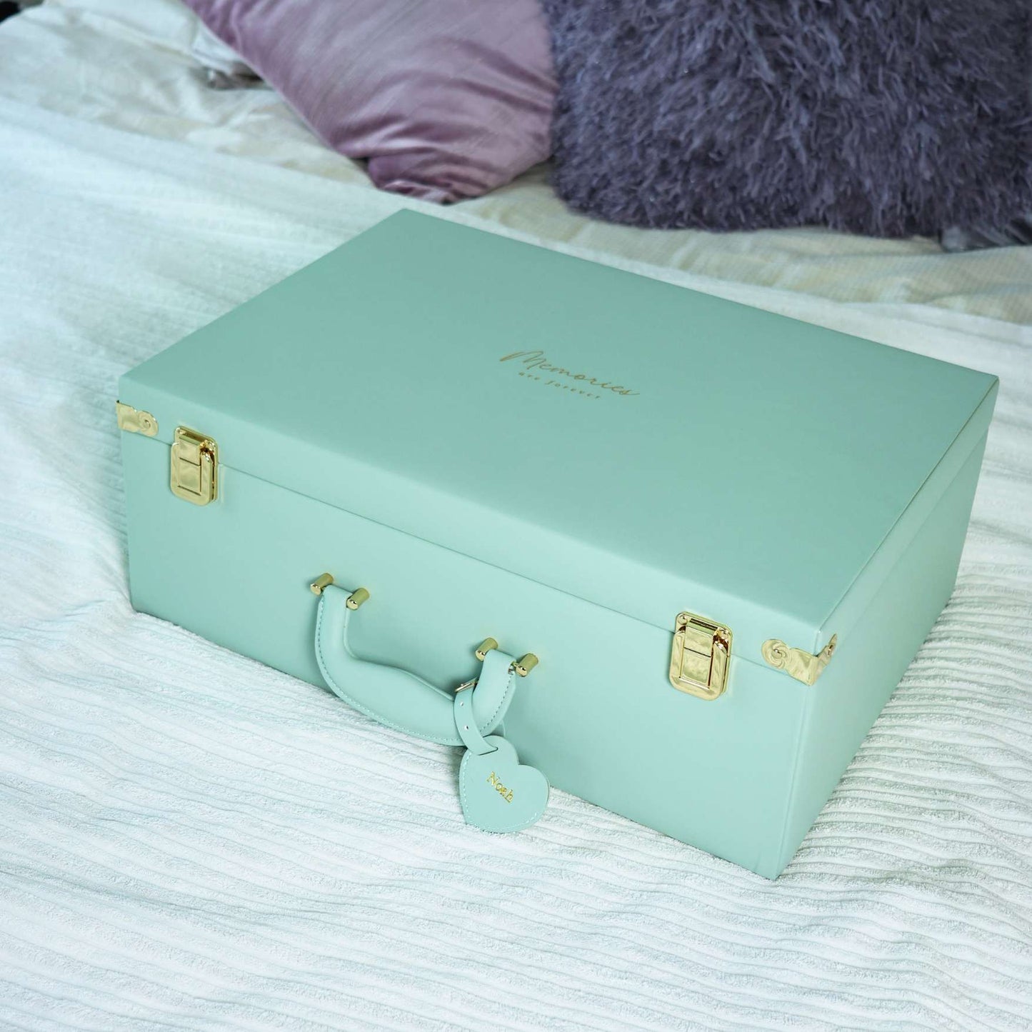 Personalized Memory Keepsafe Box Large | Forever Memory Box - Inwords