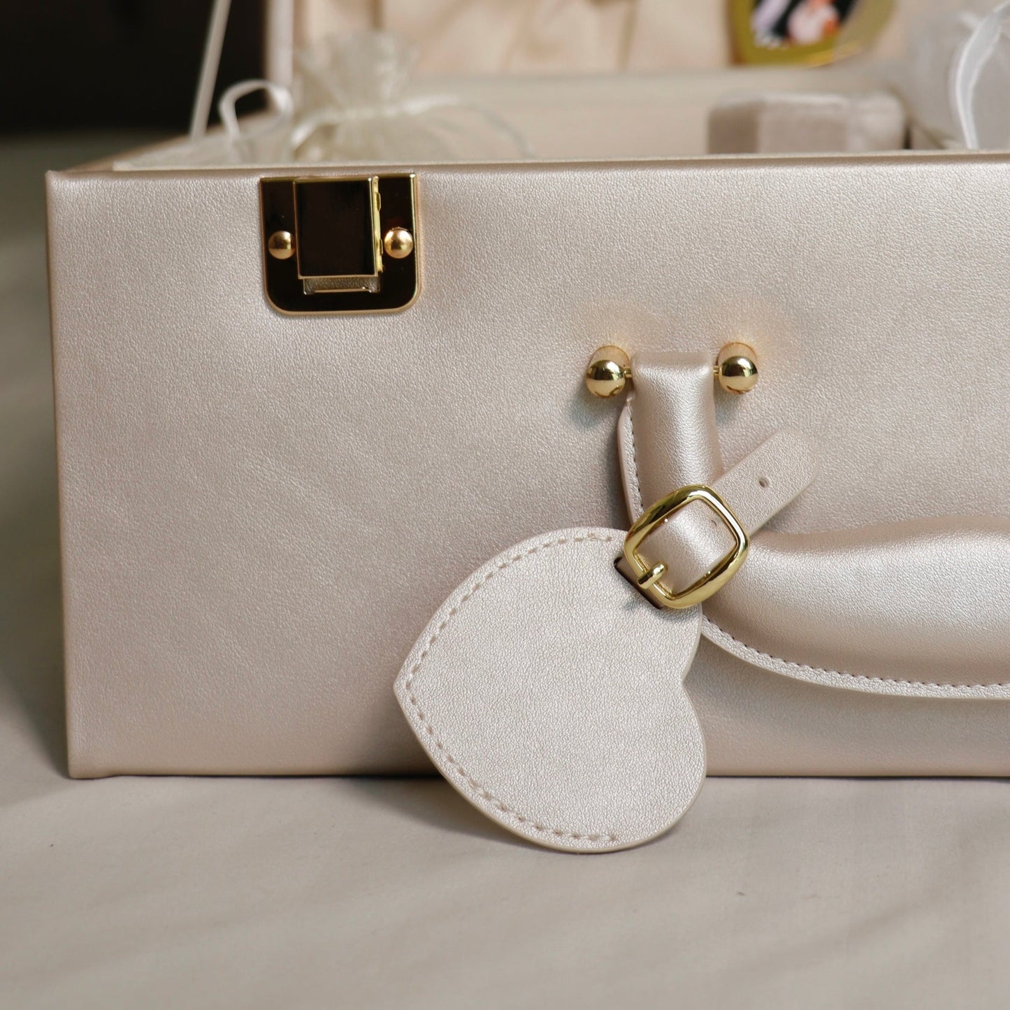 Personalized Memory Keepsafe Box Petite | Forever Memory Box - Inwords