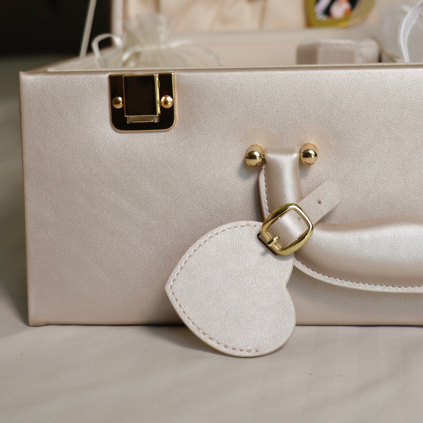 Personalized Memory Keepsafe Box Petite | Forever Memory Box - Inwords