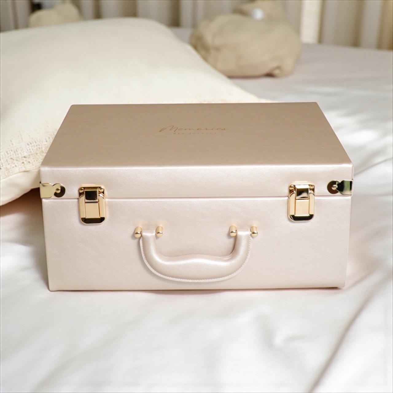 Personalized Memory Keepsafe Box Petite | Forever Memory Box - Inwords