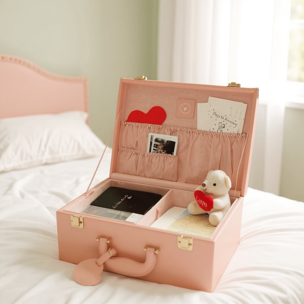 Personalized Memory Keepsafe Box Petite | Forever Memory Box - Inwords